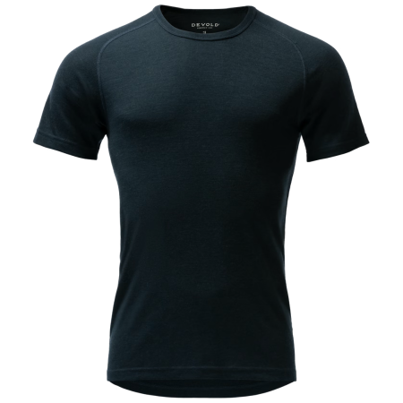 Чоловіча функціональна футболка Devold Adventure Merino 190 Tee Man темно-синій Ink