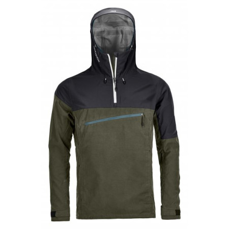 Чоловіча куртка Ortovox Corvara Anorak оливковий Olive