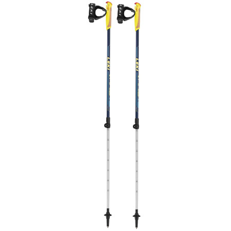 Dětské Nordic Walking hole Leki Walker XS modrá bluemetallic-neonyellow-cyan