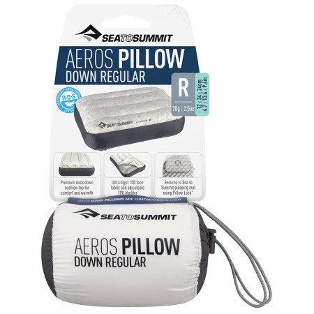 Polštář Sea to Summit Aeros Down Pillow Large