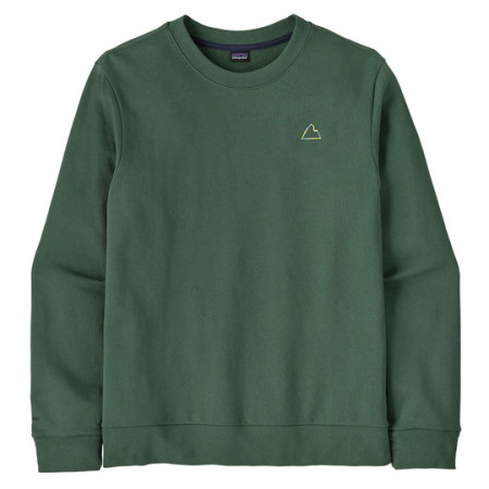 Чоловіча толстовка Patagonia M's Fitz Roy Massif Daily Crew зелений Canopy Green