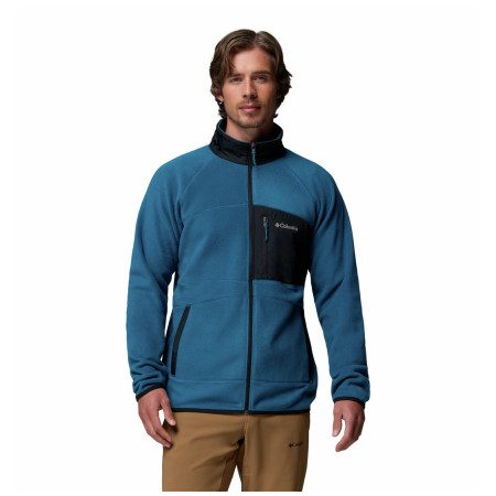 Чоловіча толстовка Columbia Fast Trek™ Overlay Full Zip синій Phoenix Blue, Black