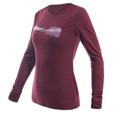 Жіноча футболка Sensor Merino Air Pt Hills dl.rukáv