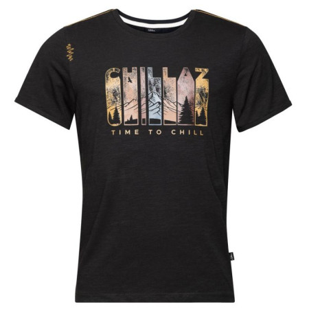 Чоловіча футболка Chillaz Time to Chill чорний black