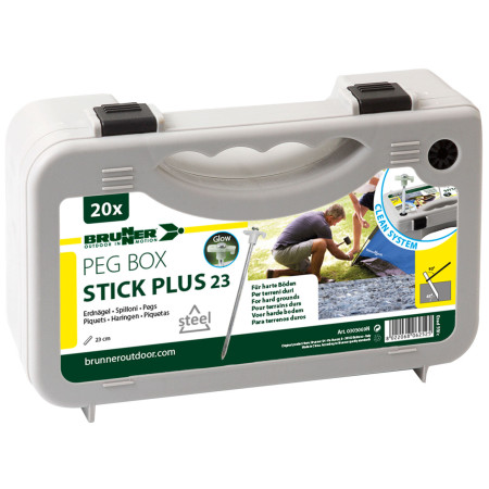 Наметові кілочки Brunner Peg Box Stick Plus 23