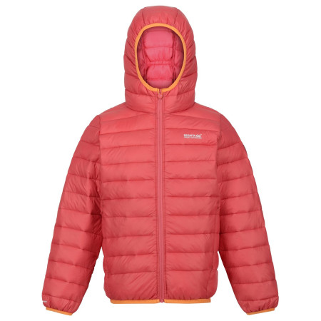 Дитяча зимова куртка Regatta Jnr Hooded Marizion рожевий Mineral Red(Burgundy)