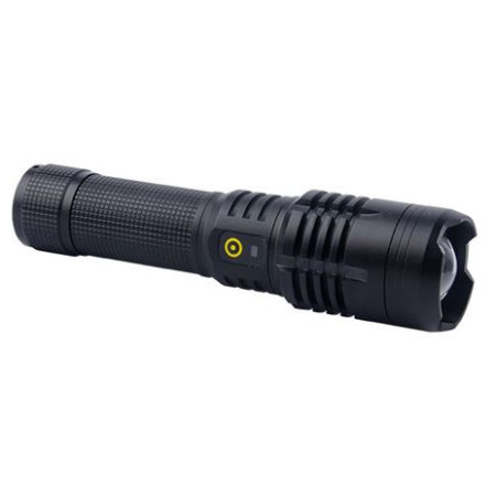 Акумуляторний ліхтарик Solight 1400lm Powerbank чорний