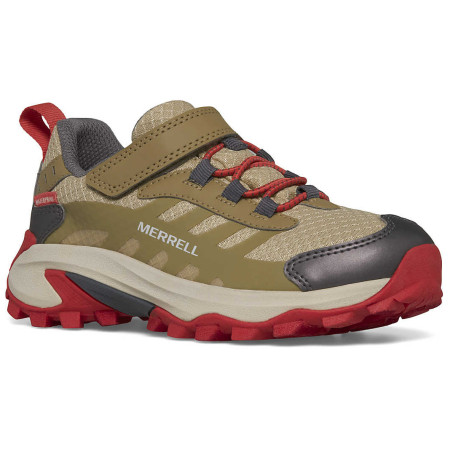 Дитячі черевики Merrell Moab Speed 2 Low A/C Wtpf коричневий coyote