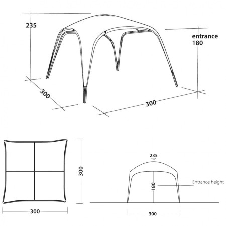Намет для святкувань Outwell Event Lounge M