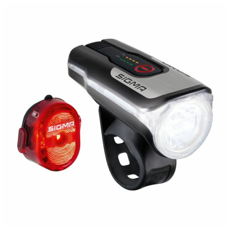 Переднє / заднє світло Sigma Aura 80 USB + Nugget II.