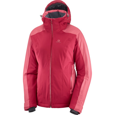 Жіноча куртка Salomon Brilliant Jkt W рожевий Rio Red/Garnet Rose