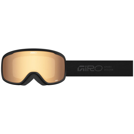 Дитячі гірськолижні окуляри Giro Moxie Black Stacked-Amber Gold/Yellow