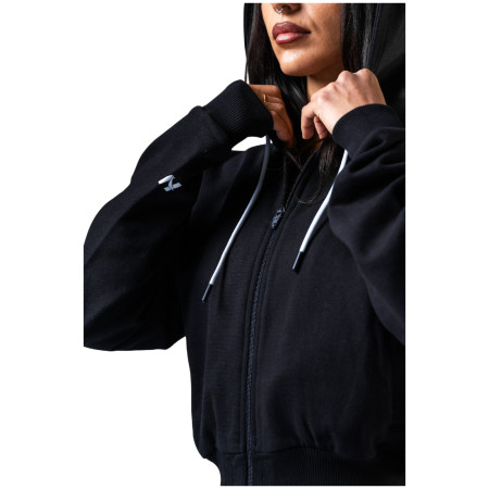Жіноча толстовка Nebbia Black zip-up hoodie Power