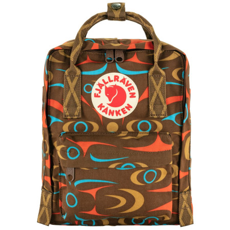Рюкзак Fjällräven Kånken Art Mini коричневий Qeluts