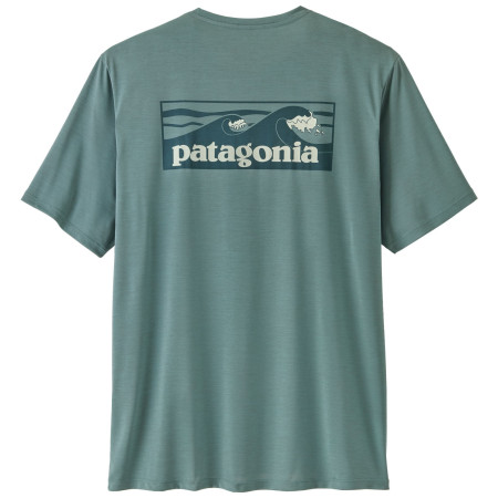 Чоловіча футболка Patagonia Men's Capilene Cool Daily Shirt - Boardshort Logo