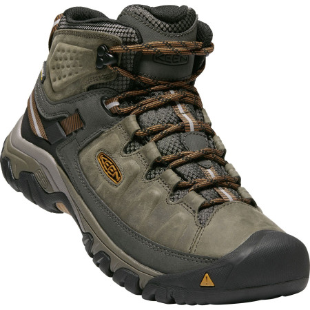 Pánské boty Keen Targhee III MID WP M zelená BLACK OLIVE/GOLDEN BROWN