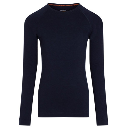 Дитяча функціональна футболка Icebreaker K 200 Oasis LS Crewe Midnight Navy темно-синій Midnight Navy