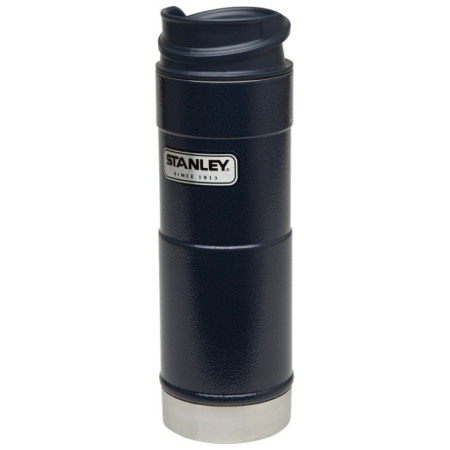 Термокружка Stanley Classic в 1 руку 470 мл синій