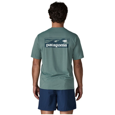 Чоловіча футболка Patagonia Men's Capilene Cool Daily Shirt - Boardshort Logo