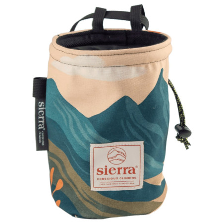 Мішечок для магнезії SIERRA Climbing Element Series бежевий/синій