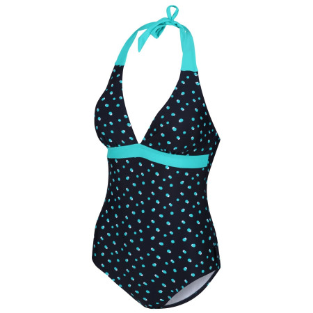 Dámské plavky Regatta Flavia Costume tmavě modrá Navy Dot