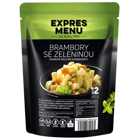 Готова їжа Expres menu Картопля з овочами 400 г