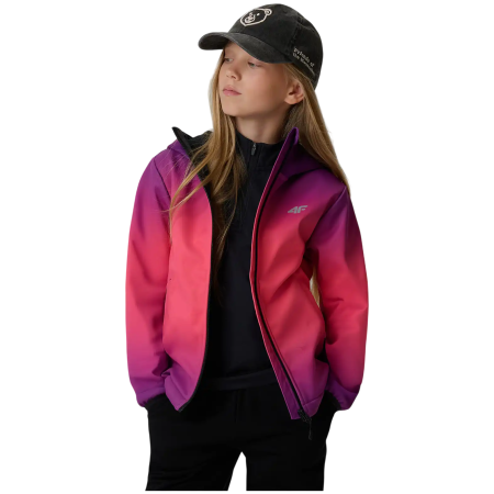 Дитяча софтшелова куртка 4F Softshell Jacket F603 Multicolour 3 Allover