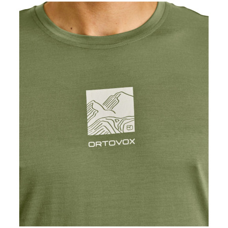 Чоловіча функціональна футболка Ortovox 120 Cool Tec Abstract