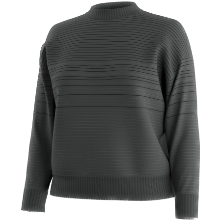 Жіночий светр Smartwool Women's Summit Crew Sweater сірий Charcoal