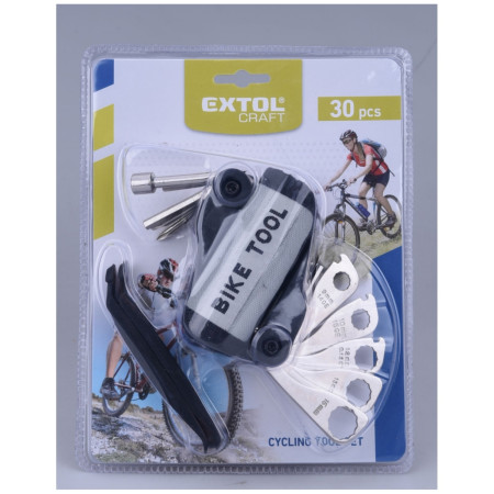 Велосипедні інструменти Extol Набір велосипедних інструментів 30шт