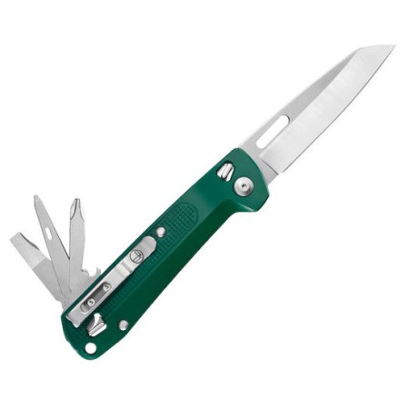 Багатофункціональний ніж Leatherman Free K2 темно-зелений