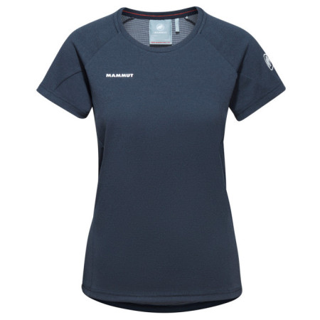 Жіноча футболка Mammut Aegility T-Shirt Women синій/білий marine melange-white