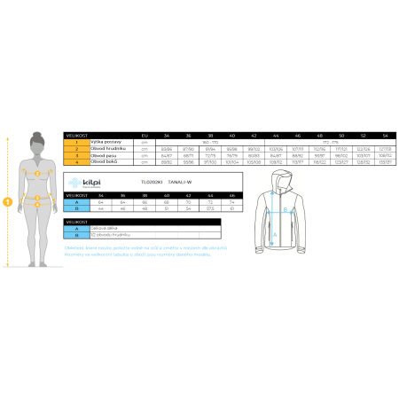 Жіноча толстовка Kilpi Tanali-W