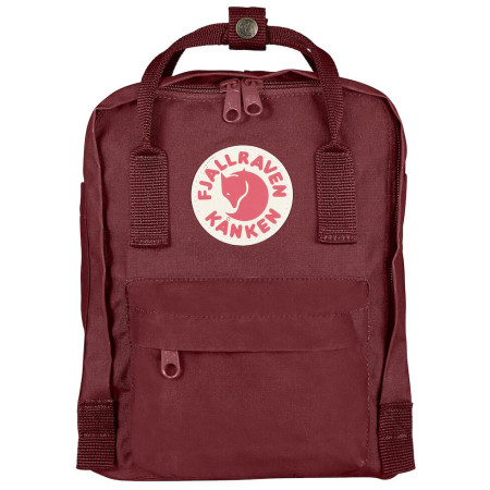 Рюкзак Fjällräven Kanken Mini 7 червоний/білий
