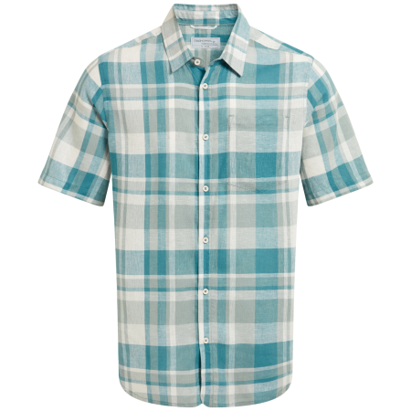 Сорочка Craghoppers Argino Short Sleeved Shirt синій TrnqlBluChk