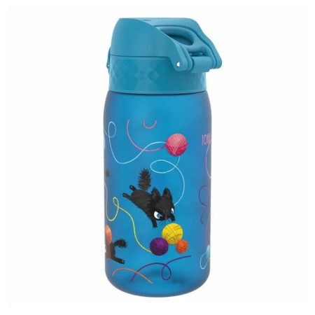 Дитяча пляшечка Ion8 Leak Proof Blue Cats 350ml