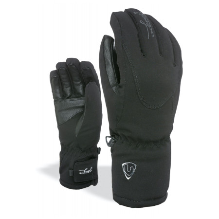 Жіночі гірськолижні рукавички Level Alpine W Mitt чорний