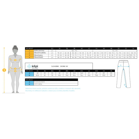 Жіночі штани Kilpi Dione-W