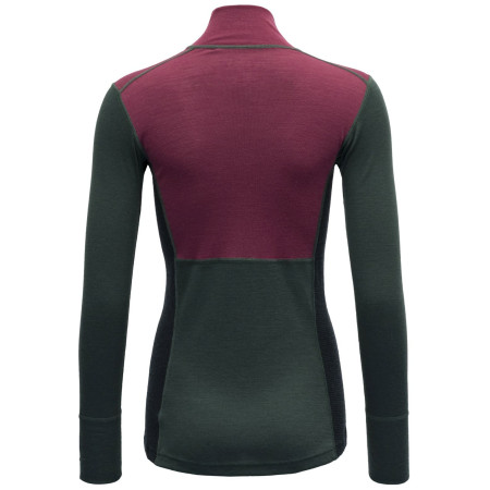 Жіноча функціональна футболка Devold Lauparen Merino 190 Zip Neck Wmn