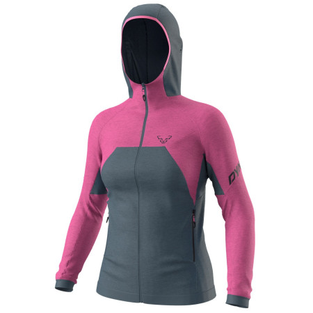 Жіноча куртка Dynafit Tour Wool Thermal W Hoody рожевий/сірий 6A51 - magenta/0720