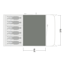 Килимок до намету Outwell Cozy Carpet Denver 6