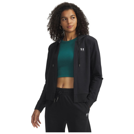 Жіноча толстовка Under Armour Sport Terry FZ чорний