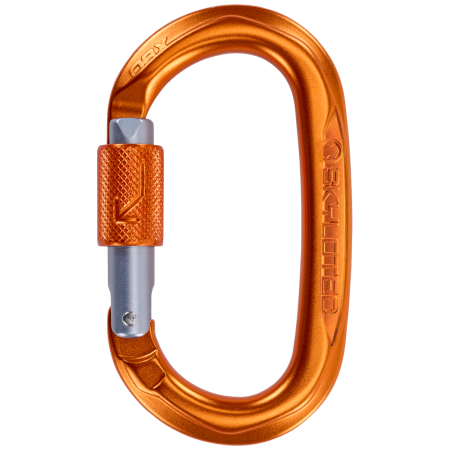 Карабін Climbing Technology Obx BG (brilock gate) помаранчевий/сірий Titanium/Orange/Titanium