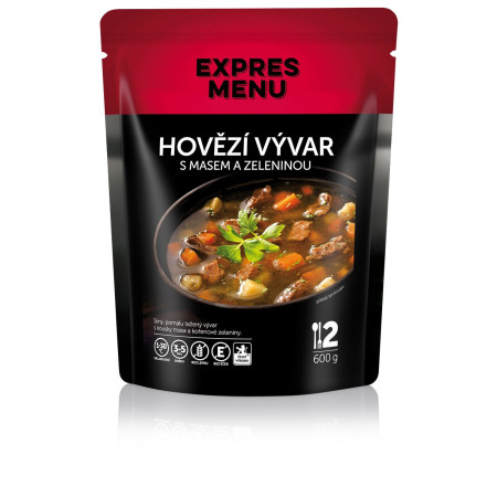 Суп Expres menu Яловичий бульйон з овочами