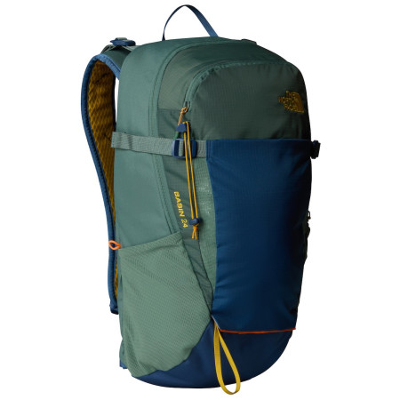 Малий туристичний рюкзак The North Face Basin 24 зелений Duck Green/Shady Blue