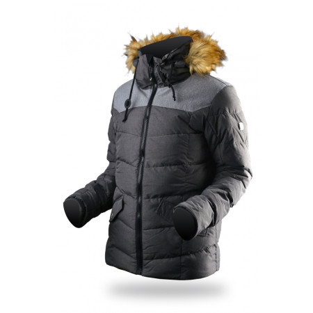 Чоловіча куртка Trimm Kelt чорний/сірий