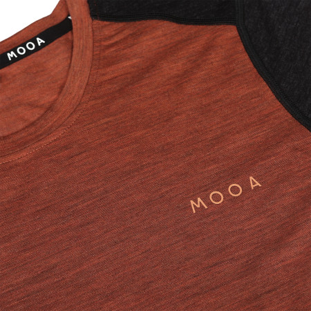 Жіноча футболка MOOA MerinoSilk Block 160 short
