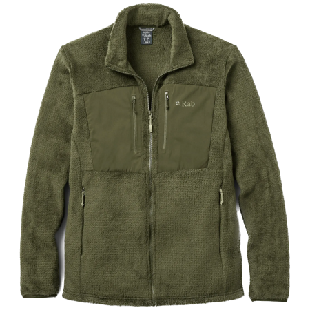 Чоловіча толстовка Rab Granitic Jacket зелений
