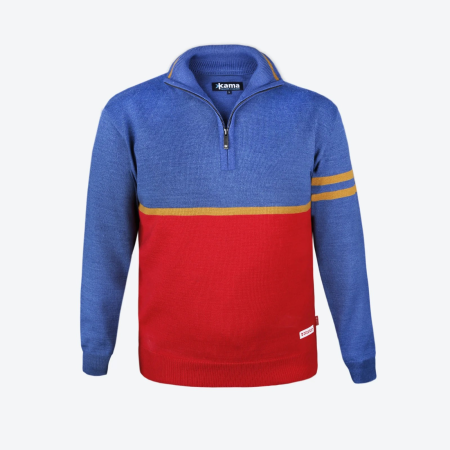 Кофта Kama 4072 синій denim blue