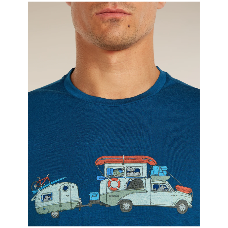 Чоловіча функціональна футболка Icebreaker Men Merino 150 Tech Lite SS Tee Transportage